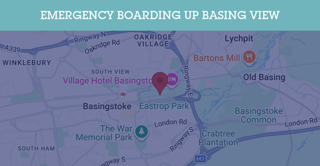 Emergency Boarding Up Services in Basing View - RG21