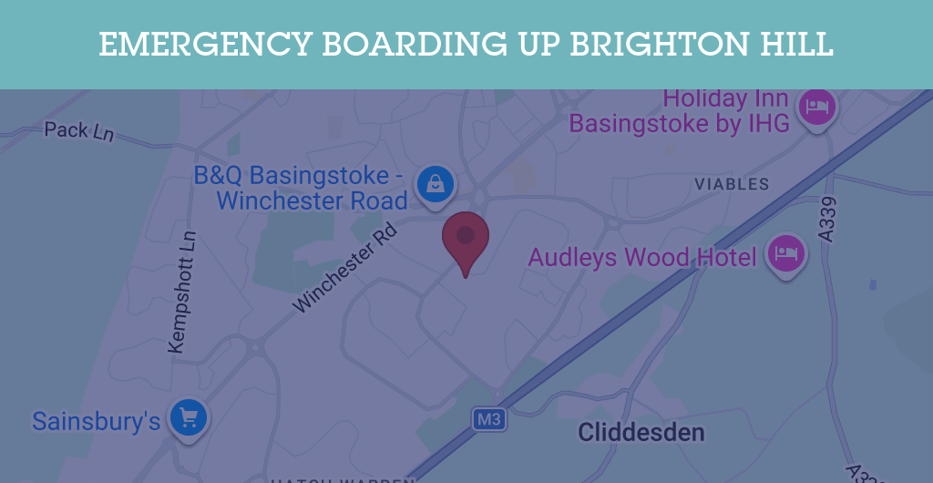 Emergency Boarding Up Services in Brighton Hill - RG22