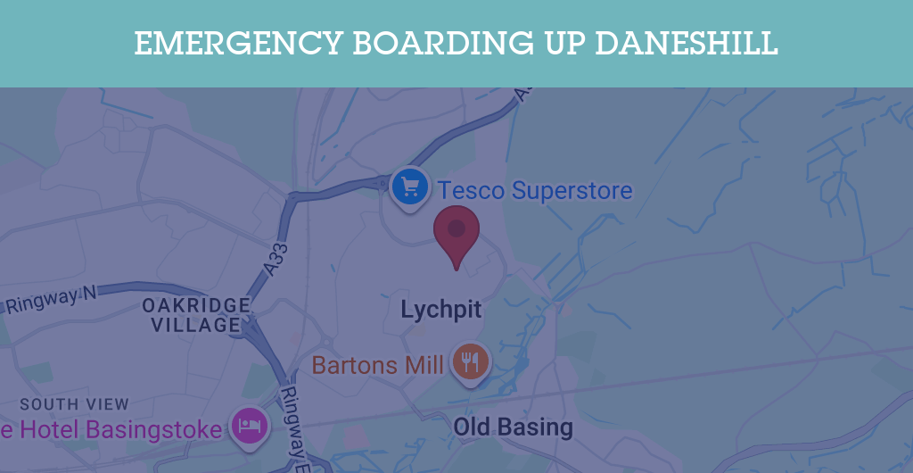 Emergency Boarding Up Services in Daneshill - RG24