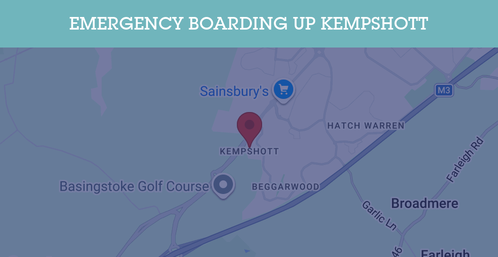 Emergency Boarding Up Services in Kempshott - RG22