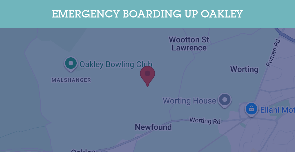 Emergency Boarding Up Services in Oakley - RG23
