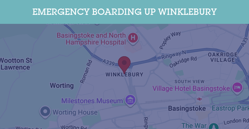 Emergency Boarding Up Services in Winklebury - RG23